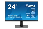 Skærm - 24" iiyama ProLite XU2492HSU-B6 - 1920x1080 - 100Hz - IPS - XU2492HSU-B6