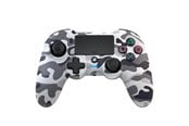 Spil tilbehør - NACON Dualshock 4 V2 Controller Asymmetric - Camo Grey - Wireless Controller - Sony PlayStation 4 - PS4OFPADWLCAMOGREY
