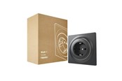 Smart Home - Fibaro Walli Outlet N type F Anthracite - FGWSONF-011-8