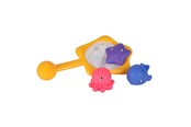 Babylegetøj - ABC Bath Animals with Landing Net 4dlg. - 104015478