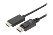 Skærmkabel - DIGITUS ASSMANN adapter cable - DisplayPort / HDMI - 3 m - AK-340303-030-S