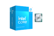 CPU - Intel Core i3-14100F Raptor Lake-S CPU - 4 kerner - 3.5 GHz - Intel LGA1700 - Intel Boxed (med køler) - BX8071514100F
