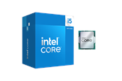 CPU - Intel Core i5-14400 Raptor Lake-S CPU - 10 kerner - 2.5 GHz - Intel LGA1700 - Intel Boxed (med køler) - BX8071514400