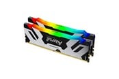 RAM - Kingston FURY Renegade RGB DDR5-6400 - 64GB - CL32 - Dual Channel (2 pcs) - Intel XMP - Sort med RGB - KF564C32RSAK2-64