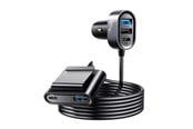 Mobil - Adaptere & Opladere - Joyroom Car charger JOYROOM JR-CL05 72W (black) - JR-CL05