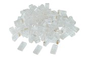 Netværkskabel - Gembird Cablexpert network connector - Transparent - LC-8P8C-002/100