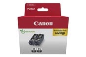 Blæk, Toner & Forbrugsstoffer - Canon PGI-35 / 1509B029 Black Twin Pack - 1509B029