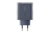 Mobil - Adaptere & Opladere - Acefast A45 mains charger 2x USB-C 1xUSB-A 65W PD (grey) - A45 Noble jade