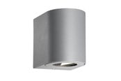 Lamper - Nordlux Canto 2 udendørs væglampe grå - 49701010