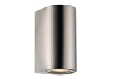 Lamper - Nordlux Canto Maxi 2 udendørs væglampe Rustfrit stål - 49721034