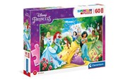 Puslespil - Clementoni Maxi Puzzle Disney Princess 60pcs. Floor - 26471