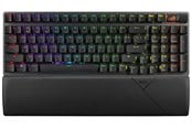 Tastatur - ASUS ROG Strix Scope II 96 Wireless - US - Gaming Tastatur - Amerikansk engelsk - Sort - 90MP037A-BKUA01
