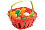 Legetøj - Ecoiffier 100% Chef Fruit and Vegetables in Basket - 966