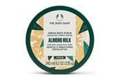 Kropspleje - The Body Shop Body Scrub Almond Milk 240 ml - 5028197376789