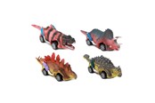 Legetøjsbil - Toi-Toys World of Dinosaurs Dino Pullback Car 4 pcs. - 35143A