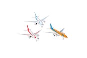 Legetøjsbil - 2-Play Traffic 2-Play Plane with Light & Sound (Assorted) - 510301