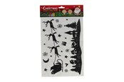 Kreativt Legetøj - Wins Holland Silhouette Window Stickers Christmas - ST810