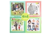 Puslespil - Lobbes Animals by Fiep 4in1 Puzzle - PU160