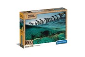 Puslespil - Clementoni Jigsaw Puzzle National Geographics - Penguin 1000pcs. Floor - 39730