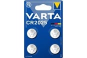 Batteri - VARTA CR2025 Lithium Coin 4 Pack - 6025101404