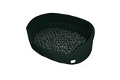 Hunde - Danish Design Sort med sølvfarvede poter Slumber Bed 75cm - D01530