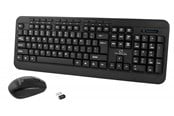Tastatur - Esperanza TITANUM 2.4GHZ USB WIRELESS KIT AKRON - Tastatur & Mus sæt - Sort - TK109