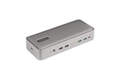 Dockingstation - StarTech.com 129UE-USBC-KVM-DOCK Dual-Laptop USB-C KVM Docking Station Dual Monitor 4K 60Hz DisplayPort Dock 5-Port USB Hub GbE 90W/45W Power Delivery to Two Laptops Windows/Mac 2-Host KVM Dock - 129UE-USBC-KVM-DOCK