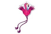 Udendørsleg - Kites Ready 2 Fly - Pop-up Nylon Kite Flamingo - EZNY904FL