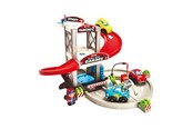 Babylegetøj - Abrick Garage with Transporter and Cars - 301145