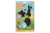 Kreativt Legetøj - Creative Craft Group Scratch Pendants Easter 9pcs. - 810016