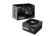 Strømforsyning - ASUS TUF GAMING 1200G Strømforsyning - 1200 Watt - 135 mm - ATX 3.0 - 80 Plus Gold certified - 90YE00S0-B0NA00