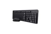 Tastatur - Trust Ody II Silent - Black - Tastatur & Mus sæt - Amerikansk engelsk - Sort - 25024