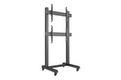 Vægbeslag, AV-Beslag & AV-Møbler - Multibrackets M Pro Series cart - for 1x2 video wall - black - Maks 50 kg - Maks størrelse 75" - 7350105216961