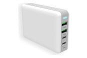 Mobil - Adaptere & Opladere - Insmat power adapter - GaN - 2 x USB-C 2 x 9 pin USB Type A - 100 Watt - 530-1100