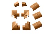 Kabler - diverse - D-LINE Accessory Kit 22x22 Oak - RETAP22QSP