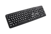 Tastatur - Esperanza USB KEYBOARD WITH CAPITAL LETTERS FLORIDA - Tastatur - Sort - EK129