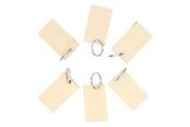 Trælegetøj - Lobbes Wooden Keychains 6 pcs. - 927019