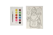 Kreativt Legetøj - Wins Holland Canvas Sinterklaas painting set - FB318