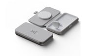 Mobil - Adaptere & Opladere - Xtorm Sammenfoldelig trådløs rejseoplader 3i1 15W Hvid - XWF31
