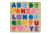 Babylegetøj - Bigjigs Wooden Alphabet Puzzle 26pcs. - BB055
