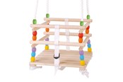 Udendørsleg - Bigjigs Wooden Toddler Swing - BJ771