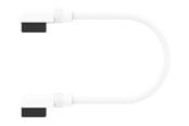 Kabinet Tilbehør - Corsair iCUE LINK Cable - 60cm - 90° Connector - White - CL-9011134-WW