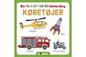 Børnebøger - Min fuld-af-farver billedordbog: Køretøjer - Børnebog - Papbog - 9788772059006