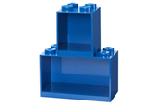 Børneværelse - LEGO BRICK SHELF SET - BLUE - 41171731