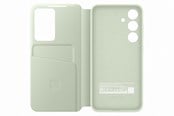 Mobil - Covers & Cases - Samsung Galaxy S24 Smart View Wallet Case - Light Green - EF-ZS921CGEGWW