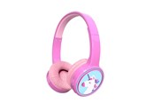 Hovedtelefoner/headset - DENVER Trådløs børnehovedtelefon - 85dB Max - Pink - BTH-106P
