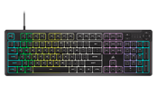 Tastatur - Corsair K55 CORE RGB - Gaming Tastatur - Amerikansk engelsk - Sort - CH-9226C65-NA
