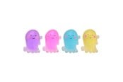 Små gaver til børn - Johntoy Transparent Stress Squid (Assorted) - 24482