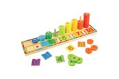 Babylegetøj - Bigjigs Wooden Learning Game Counting 55 pcs. - BJ531