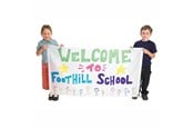 Legetøj - Colorations - Decorate your own Nylon Banner Large White Set of 2 - CHBIGBAN